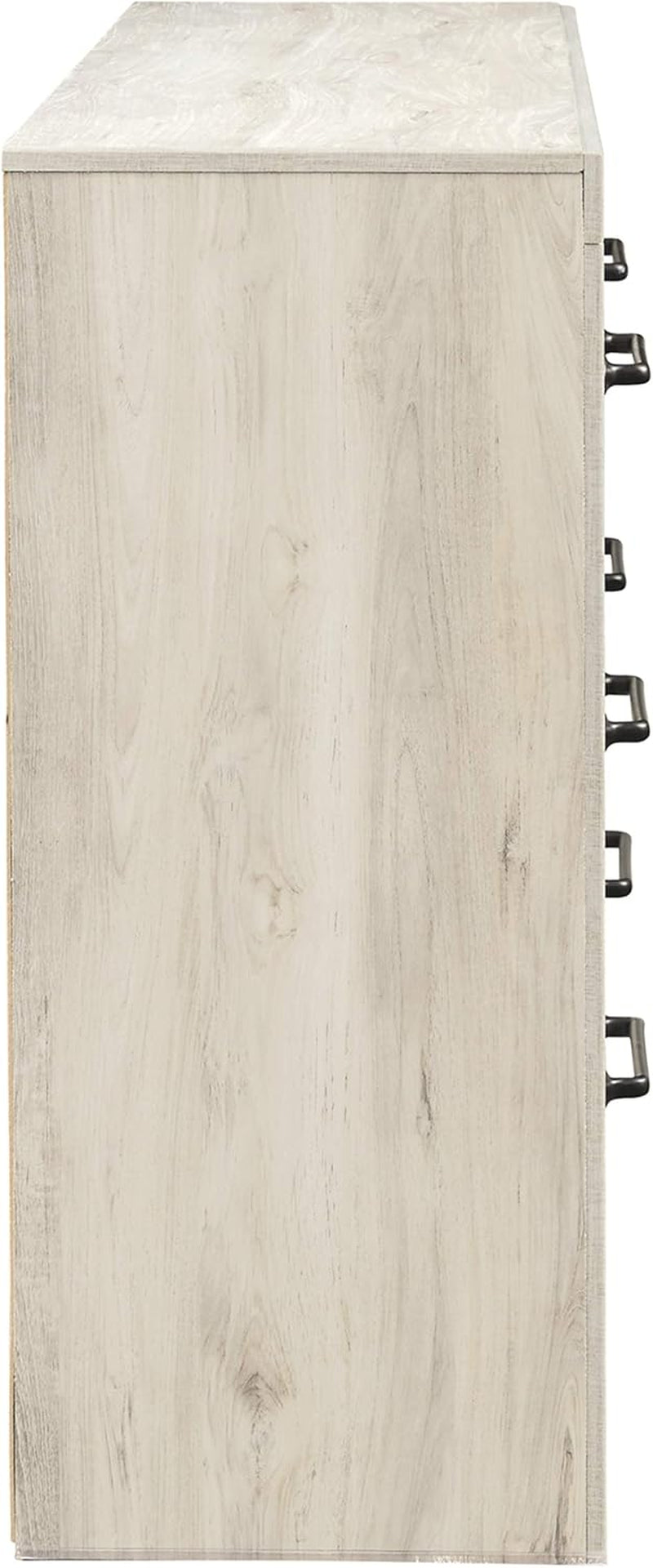 Goods Spring 320 — Whitewash Oak-Look Six-Drawer Dresser