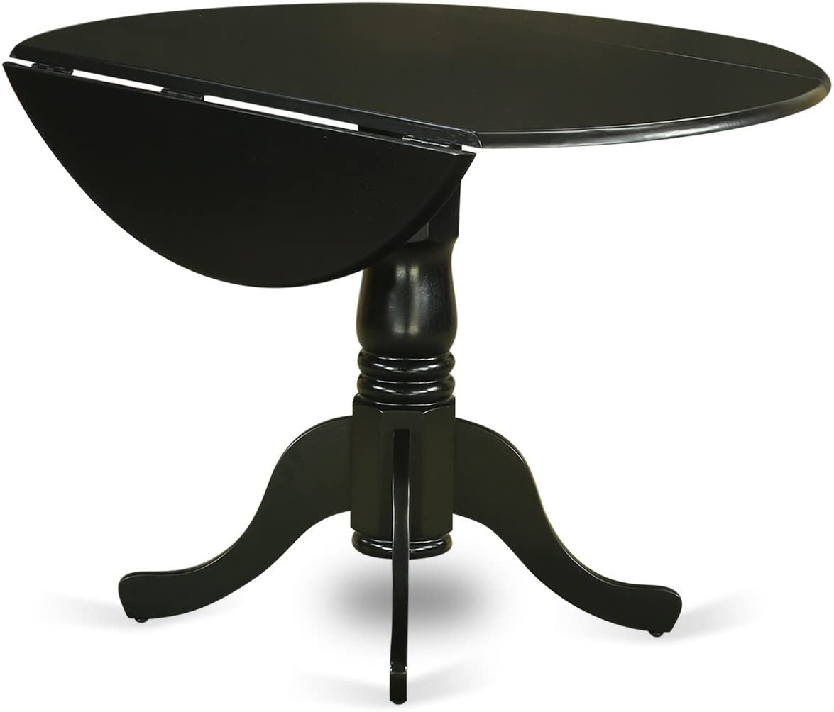 Goods Spring 813 — Black 3-Piece Round Dining Set