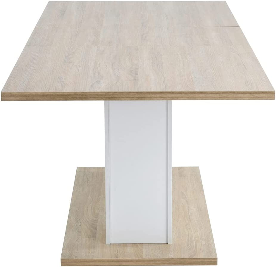 Goods Spring 825 — Natural Oak-Look Extendable Dining Table