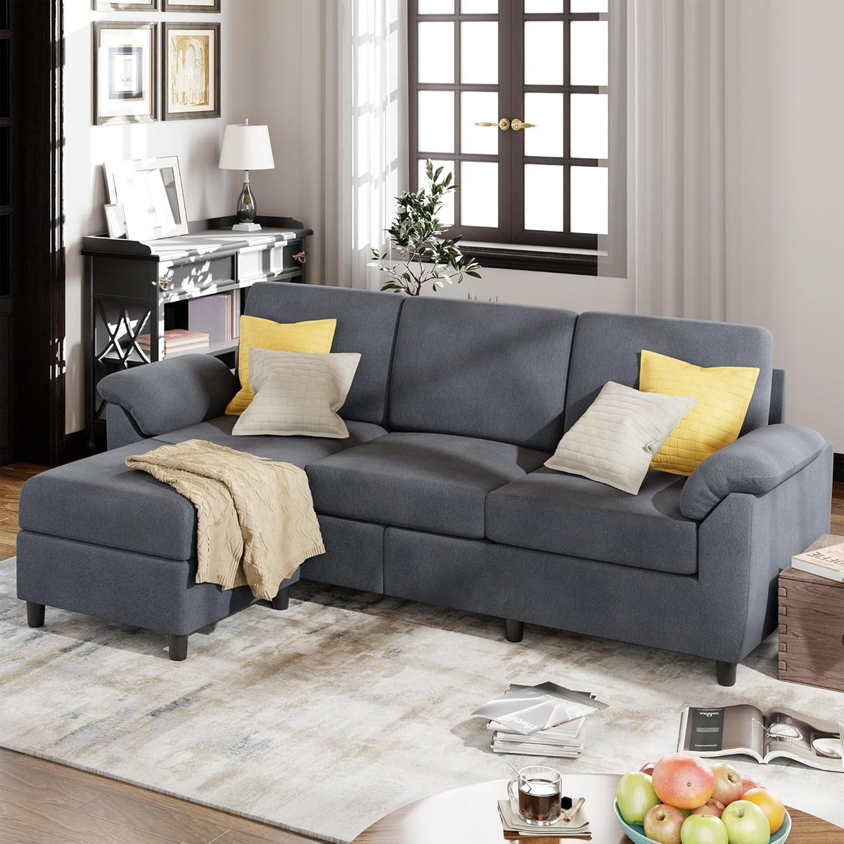 Goods Spring 509 — Gray Configurable Sectional