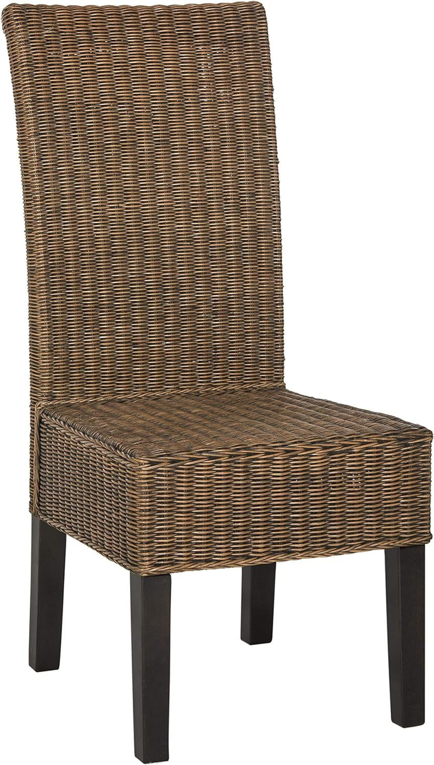 Goods Spring 907 — Brown/Multi Rattan Dining Chairs, Set of 2