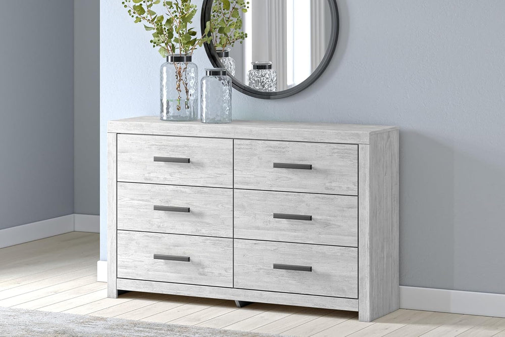 Goods Spring 317 — Whitewash Six-Drawer Dresser