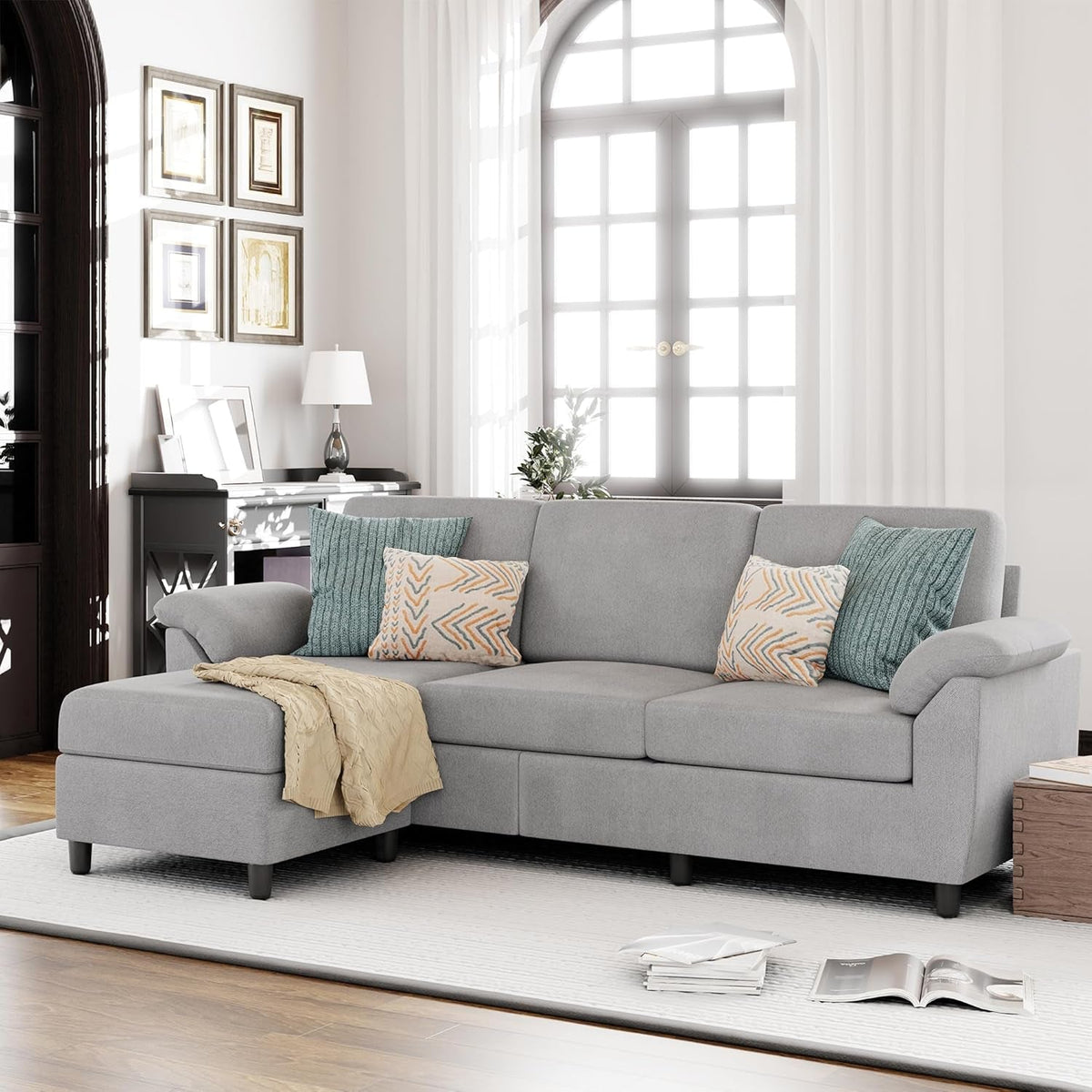 Goods Spring 509 — Gray Configurable Sectional