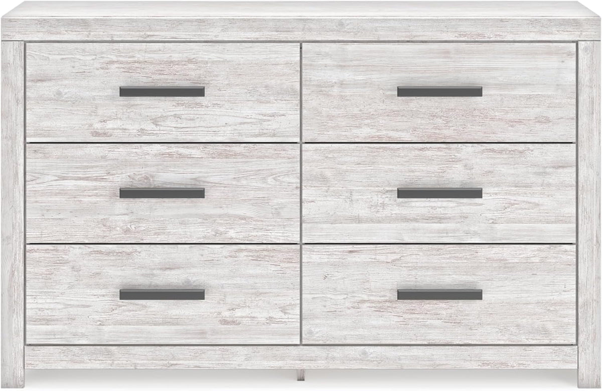Goods Spring 317 — Whitewash Six-Drawer Dresser
