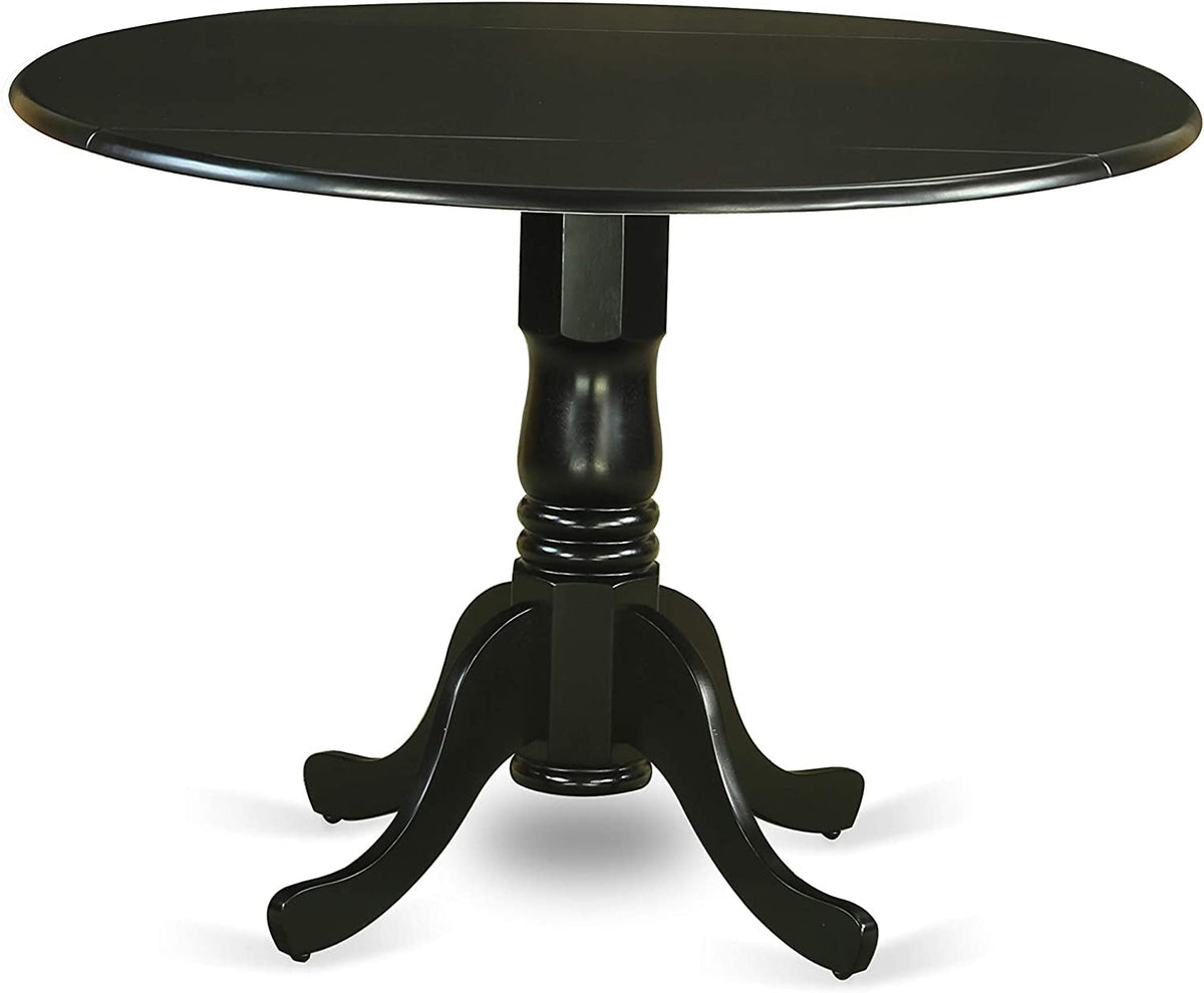 Goods Spring 813 — Black 3-Piece Round Dining Set