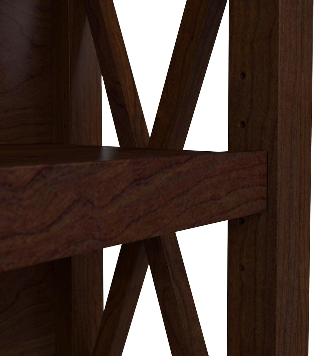 Goods Spring 323 — Bing Cherry Five-Shelf Bookcase