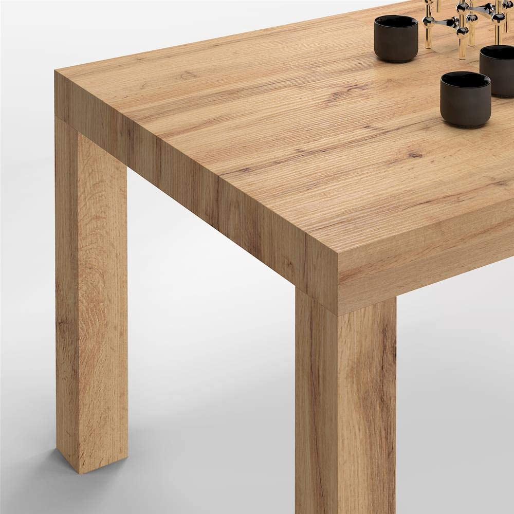 Goods Spring 819 — Rustic-Wood Extendable Dining Table