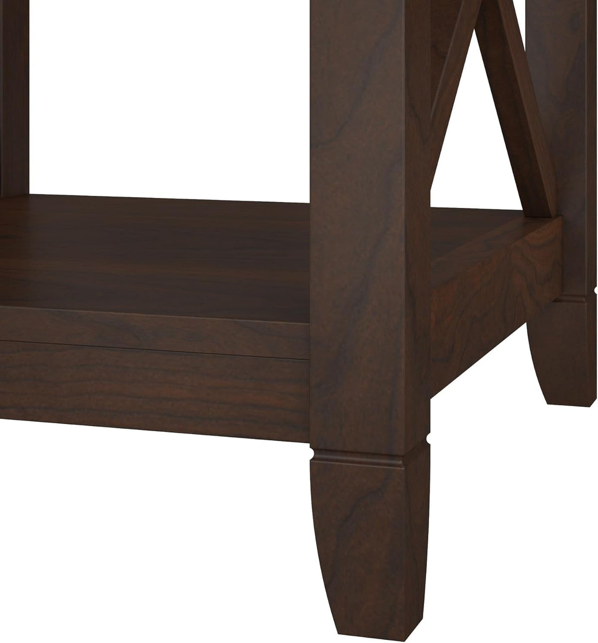 Goods Spring 323 — Bing Cherry Five-Shelf Bookcase