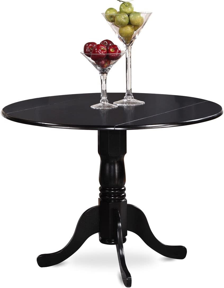 Goods Spring 815 — Black 5-Piece Drop-Leaf Dining Set