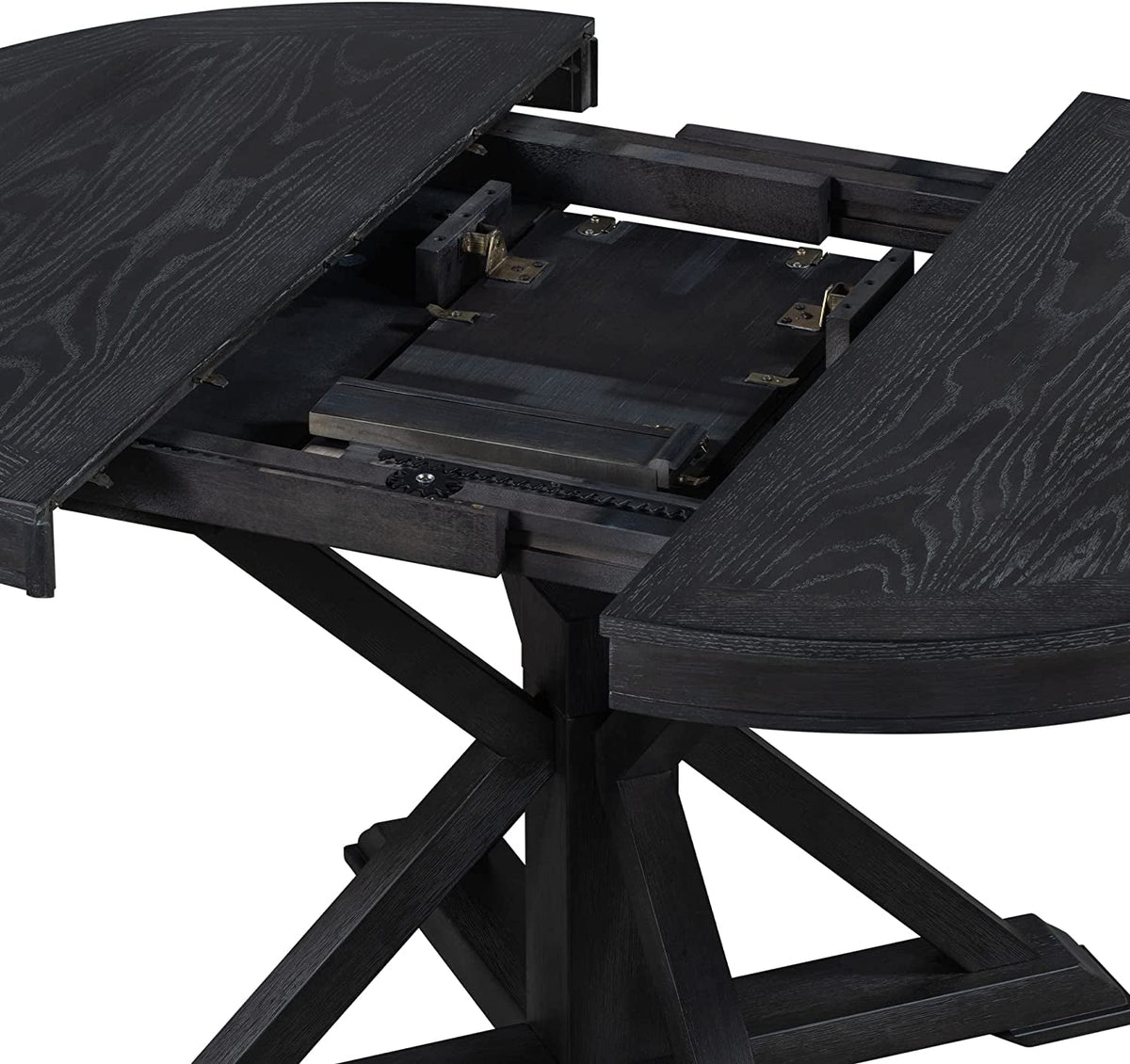 Goods Spring 803 — Espresso 5-Piece Extendable Dining Set