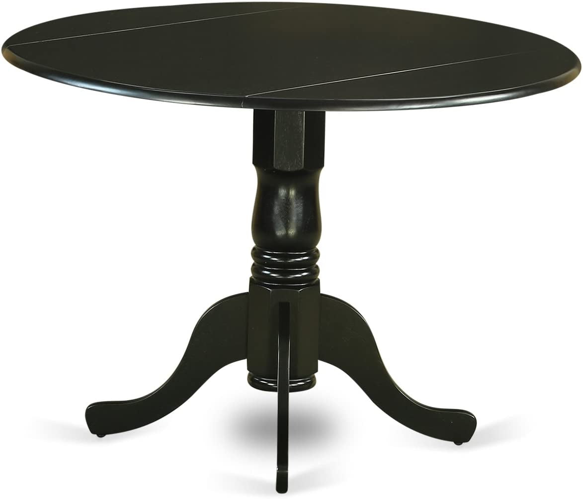 Goods Spring 813 — Black 3-Piece Round Dining Set